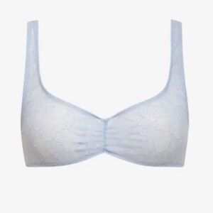 Rumored Smitten Bra In Powder Blue Lace